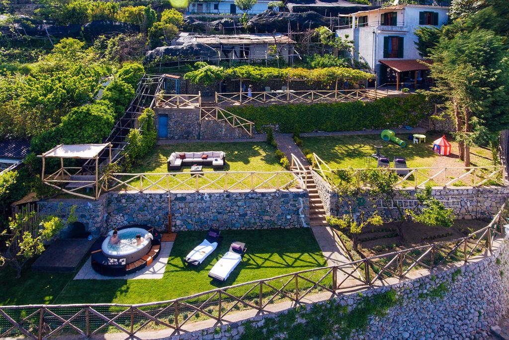 Sea View Villa In Ravello With Lemon Pergola, Gardens And Jacuzzi - Ideal For Elopements المظهر الخارجي الصورة